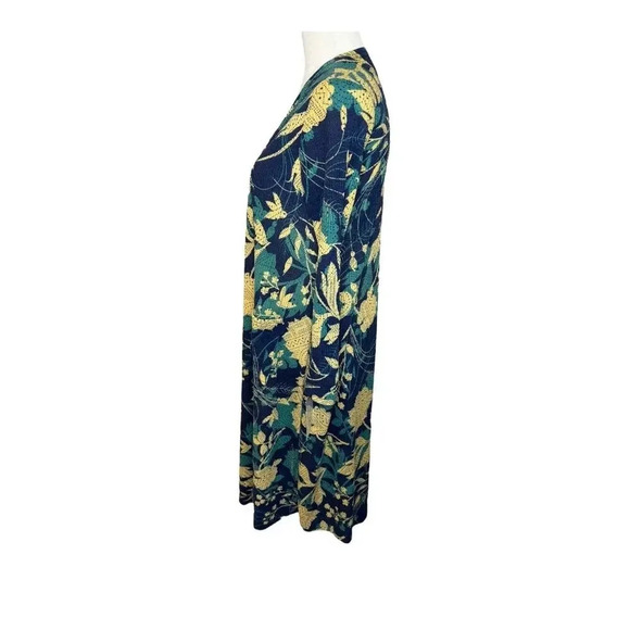 NEW LuLaRoe Sarah Women's XS Floral Kimono Coatigan Multicolor Long Sleeve NWT - Picture 2 of 6